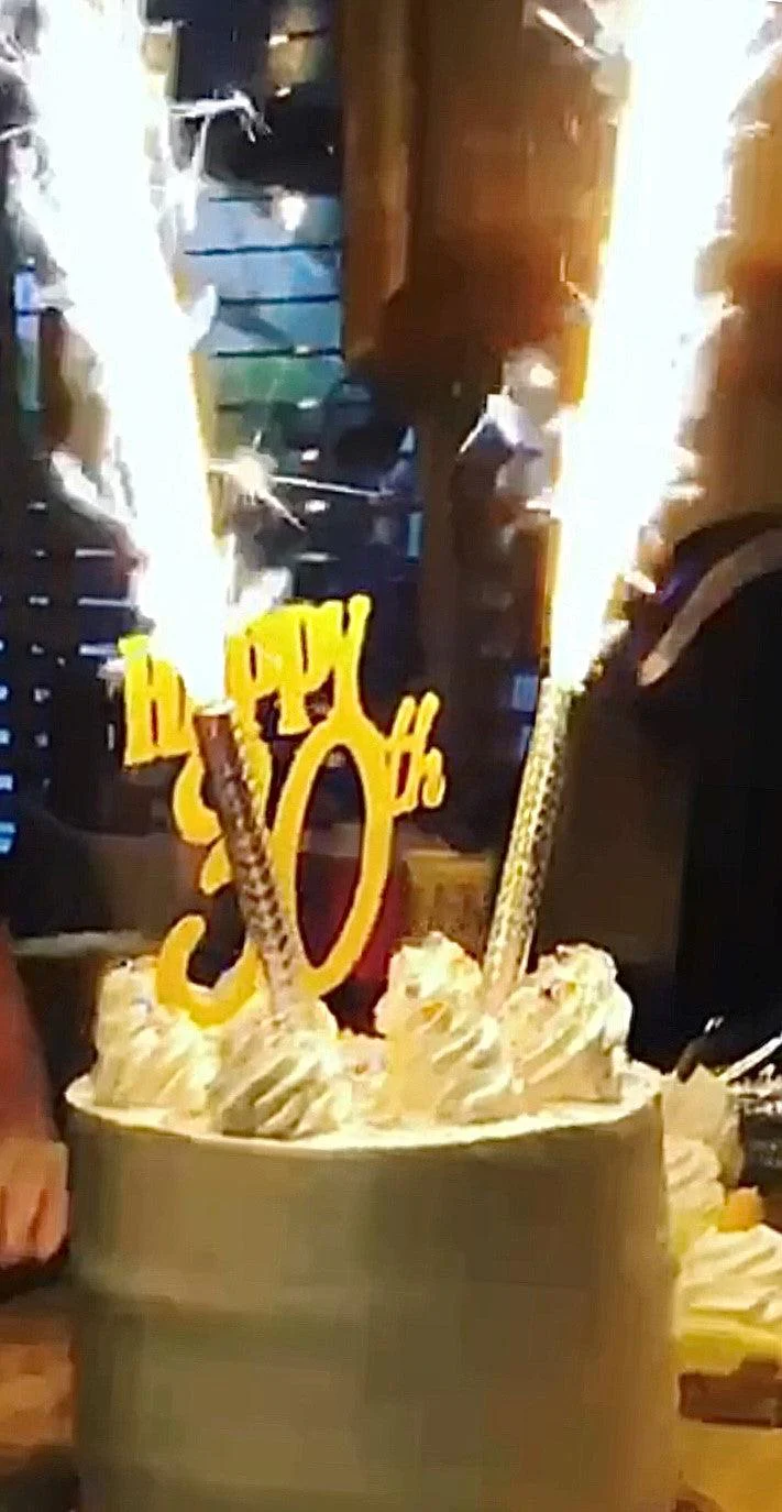 Party Cake Sparklers 6 pack - Image 5